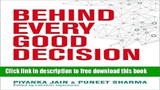 [Download] Behind Every Good Decision: How Anyone Can Use Business Analytics to Turn Data into
