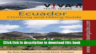 [Popular] Ecuador Climbing, Hiking and Trekking, by VIVA Travel Guides Hardcover Free