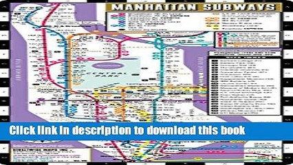 [Popular] Streetwise Manhattan Bus Subway Map - Laminated Metro Map of Manhattan, New York -