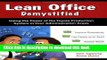 [Read PDF] Lean Office Demystified - (Lean Office Demystified II is NOW Available!) Ebook Free