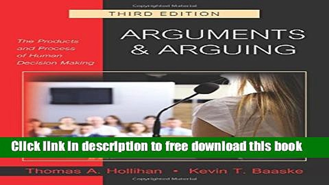 [Download] Arguments   Arguing: The Products an...