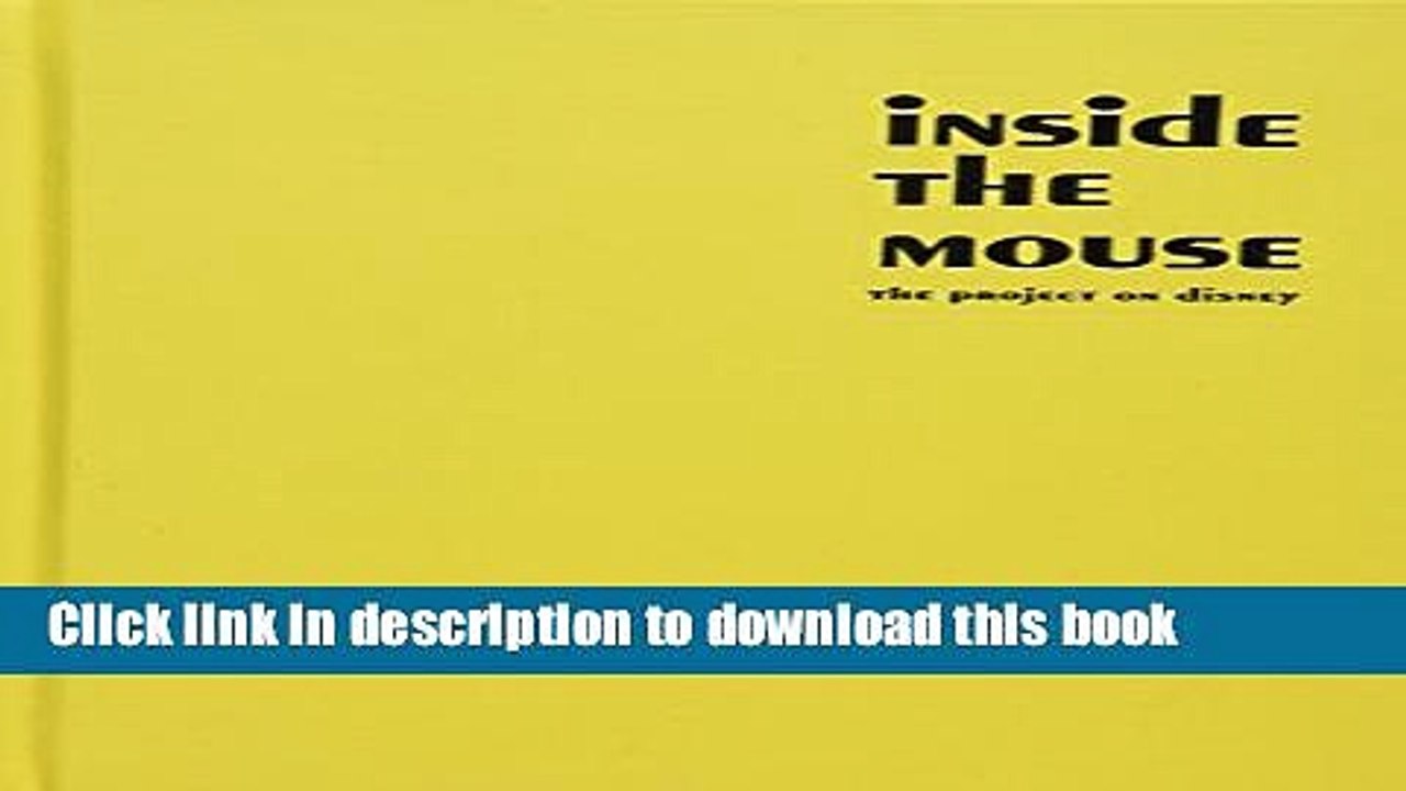 [PDF] Inside the Mouse: Work and Play at Disney World (Post-Contemporary Interventions) E-Book