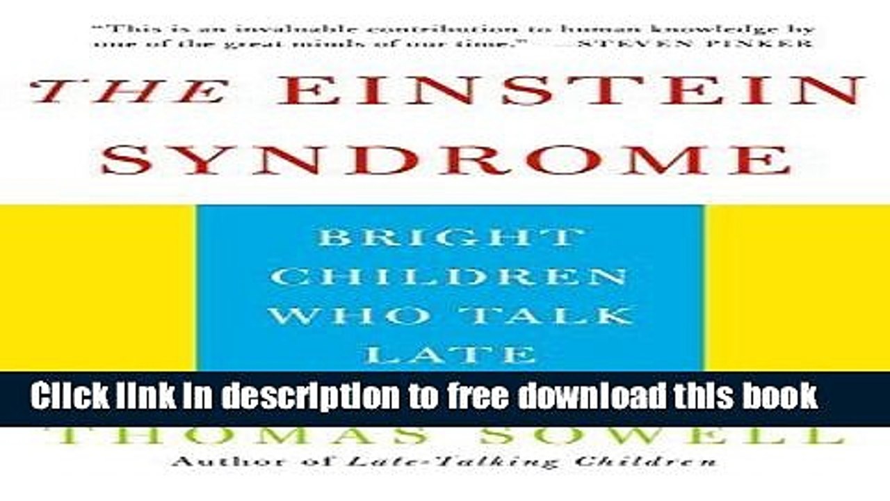 [Download] The Einstein Syndrome: Bright Childr...