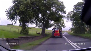 Illegal Double White Line overtake