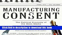 [Popular] Manufacturing Consent: The Political Economy of the Mass Media Kindle OnlineCollection