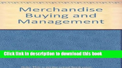 [PDF] Merchandise Buying and Management E-Book Free