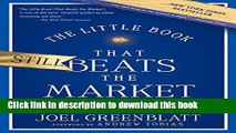 [Popular] The Little Book That Still Beats the Market Hardcover OnlineCollection