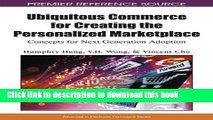 [PDF] Ubiquitous Commerce for Creating the Personalized Marketplace: Concepts for Next Generation