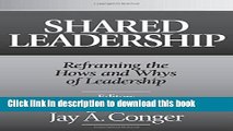 [Popular] Shared Leadership: Reframing the Hows and Whys of Leadership Hardcover OnlineCollection