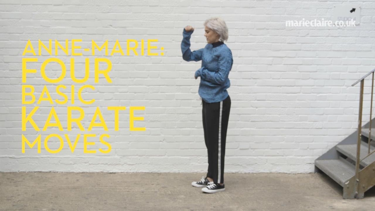 Marie Claire - Anne-Marie: four karate moves