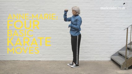 Marie Claire - Anne-Marie: four karate moves