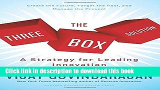 [Popular] The Three-Box Solution: A Strategy for Leading Innovation Hardcover OnlineCollection