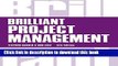 [Popular] Brilliant Project Management (3rd Edition) Hardcover Free