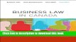 [Popular] Business Law in Canada, Tenth Canadian Edition Plus MyBusLawLab with Pearson eText --