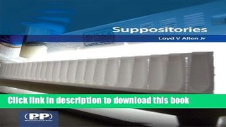 [Download] Suppositories Hardcover Online