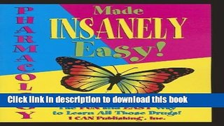 [Download] Pharmacology Made Insanely Easy Paperback Free
