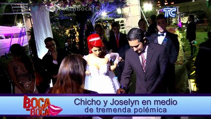 Chicho y Joselyn en medio de tremenda polémica