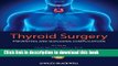[Download] Thyroid Surgery: Preventing and Managing Complications Hardcover Free