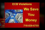 ECB Violations | Help Right Now for Your ECB Violation and ECB Violations
