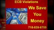 ECB Violations | Help Right Now for Your ECB Violation and ECB Violations