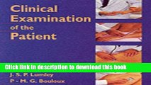 [Download] Clinical Examination of the Patient: A Pocket Atlas Hardcover Free