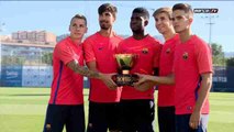 La nueva plantilla del Barcelona se estrena en el trofeo Joan Gamper