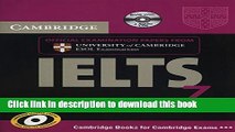 [Download] Cambridge IELTS 7 Self-study Pack (Student s Book with Answers and Audio CDs (2)):