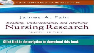 [Download] Reading, Understanding, and Applying Nursing Research Paperback Free