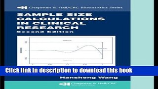 [Download] Sample Size Calculations in Clinical Research, Second Edition (Chapman   Hall/CRC