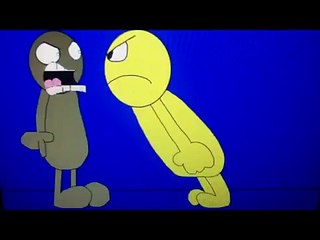 The Great Pumpkin Man tells Wazoo to be silent