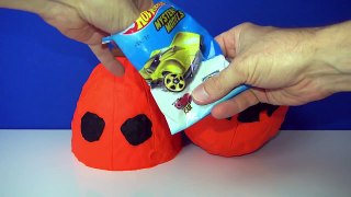 Giant Play-Doh Halloween Pumpkin Surprise Egg