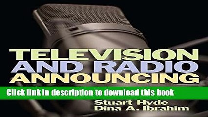 [PDF] Television and Radio Announcing, 12th Edition Book Free
