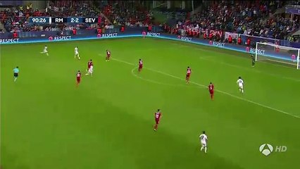 Karim Benzema Amazing Chance HD - Real Madrid 2-2 Sevilla - UEFA Super Cup 08.09.2016 HD