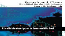 [Download] Fractals and Chaos Simplified for the Life Sciences Hardcover Collection