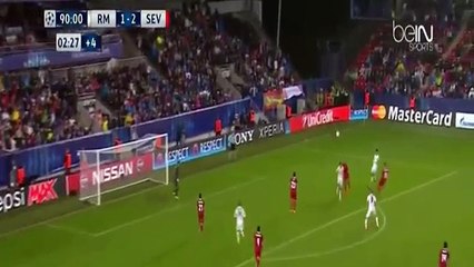 Sergio Ramos Last Minute Goal - Real Madrid vs Sevilla 2-2 (UEFA Super Cup) HD 720P HD