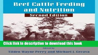 [Download] Beef Cattle Feeding   Nutrition Kindle Online