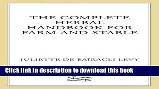 [Download] The Complete Herbal Handbook for Farm and Stable Kindle Online