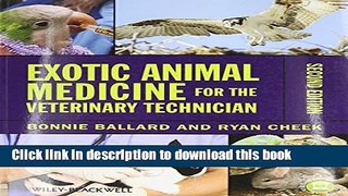 [Download] Exotic Animal Medicine for the Veterinary Technician Kindle Collection