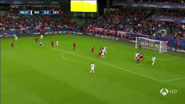 Sergio Ramos Offside Goal HD - Real Madrid 2-2 Sevilla - UEFA Super Cup 08.09.2016 HD
