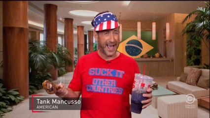 Nightly Show Mocks U.S. Olympic Tourists