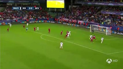Sergio Ramos Offside  Goal HD - Real Madrid 2-2 Sevilla - UEFA Super Cup 08.09.2016 HD