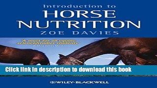 [Download] Introduction to Horse Nutrition Paperback Online