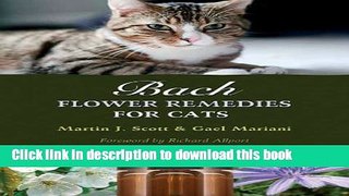 [Download] Bach Flower Remedies for Cats Hardcover Online