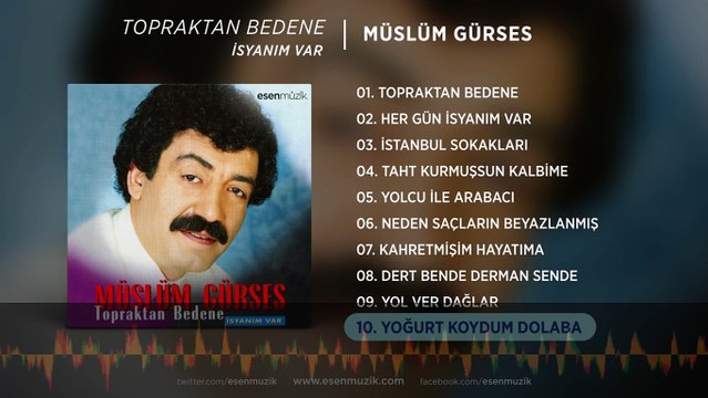 Yoğurt Koydum Dolaba (Müslüm Gürses) Official Audio #yoğurtkoydumdolaba #müslümgürses