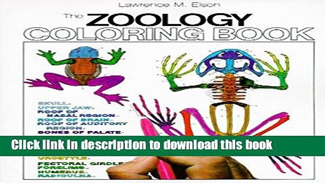 Download Zoology Coloring Book Kindle Free Video Dailymotion