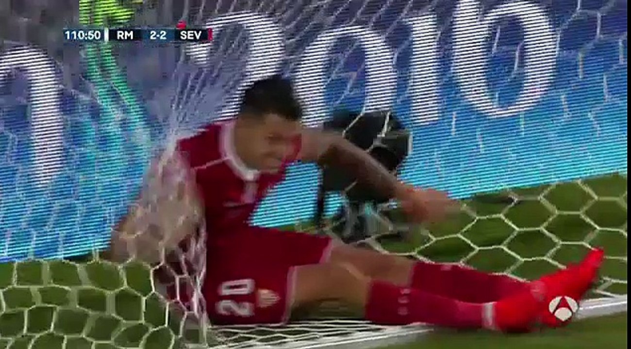 Lucaz Vazquez 100% Chance Vs Goalkeeper - Real Madrid 2-2 Sevilla - UEFA Super Cup 08.09.2016 HD