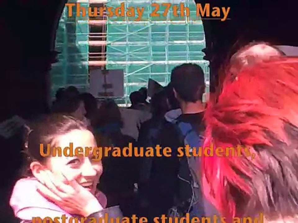 Anton Muscatelli Campus Protest 27-5-10