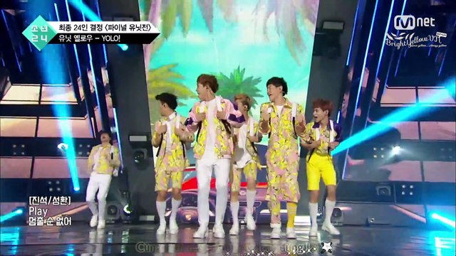 [VIETSUB] [060816] BOYS24's Unit Yellow - YOLO! (You Only Live Once!)