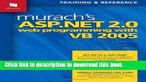 [PDF] Murach s ASP.NET 2.0 Web Programming with VB 2005 E-Book Free