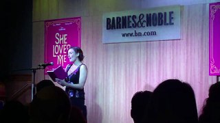 Laura Benanti singing Vanilla Ice Cream (Barnes and Noble 9.3.16)